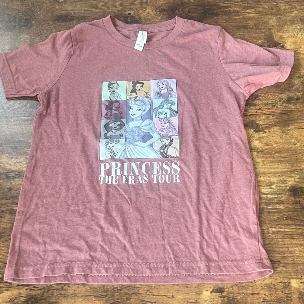 Charming Princess Tour Kids T-Shirt - Rose - Picture 1 of 5